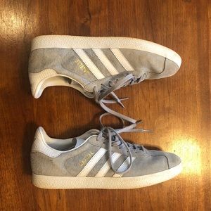 Adidas Gazelles Grey 7.5